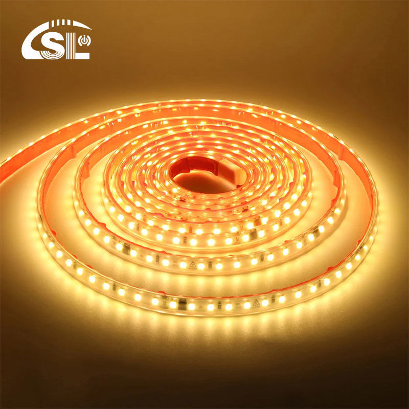 115lm/w 110v220v 8mm 320leds 6500K Blanc CE RoHs Ra80 électroplate flexible SMD2835 lumière à bande LED