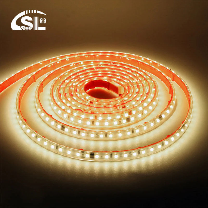 120 LED 10W/m haute tension LED à bande lumineuse AC110V 220V IP65 étanche SMD 2835