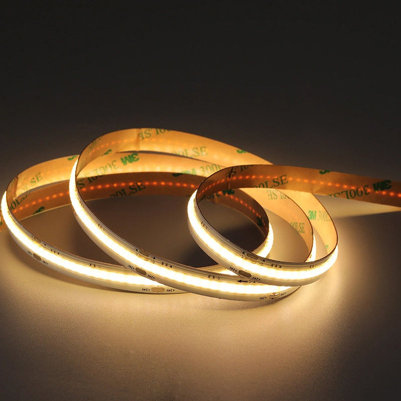 50000 heures de vie CCT DC12V24V 8mm 10mm 576Leds 3000K-6500K Flexible lumière à bande LED