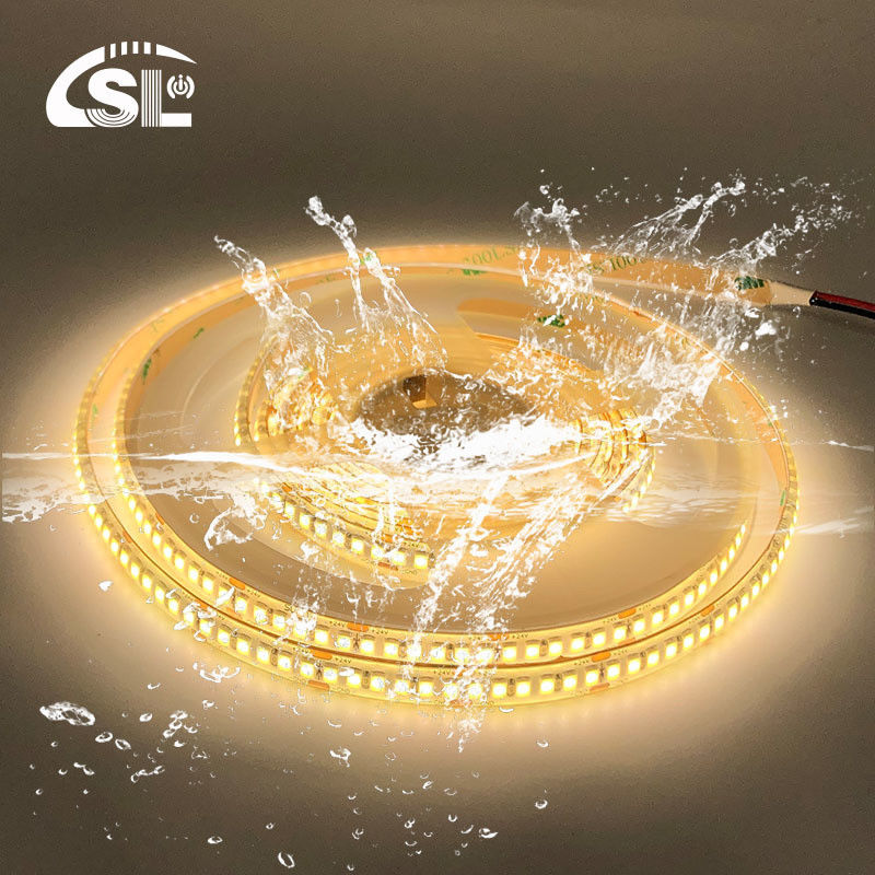 Smart IP65 Smd 2835 Led Strip Light 120/240leds Flexible 8mm 12v pour l'extérieur et la salle de bain