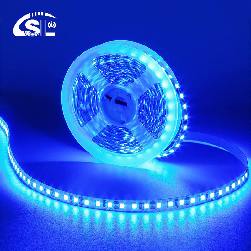 5v 8mm 120 leds rouge or jaune glace bleu bleu vert violet électroplate colorée SMD2835 Led Strip Light