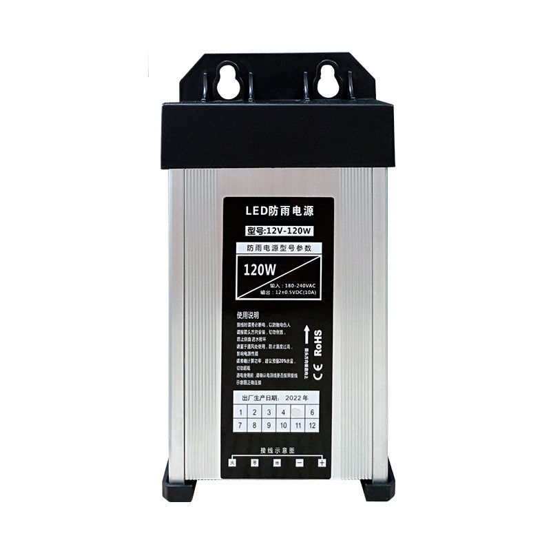 3- 5V 12V 24V 60 100W Mini Voltage DC alimentation par commutateur LED avec protection IP25