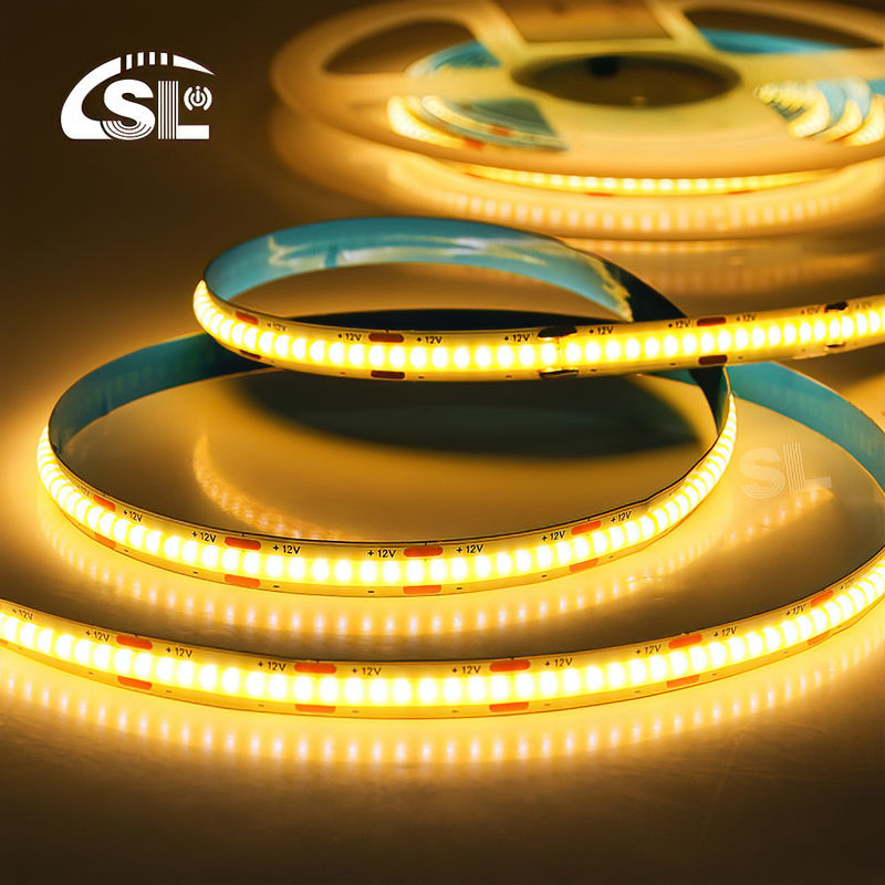 320 Led/M 480 Led/M High Density Cob Led Strip Light 12v 24v avec flux lumineux de 880lm
