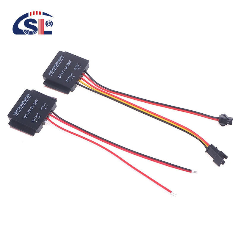 SL 12V 5A 60W Capteur lumineux intelligent Commutateur tactile pour miroir de salle de bain