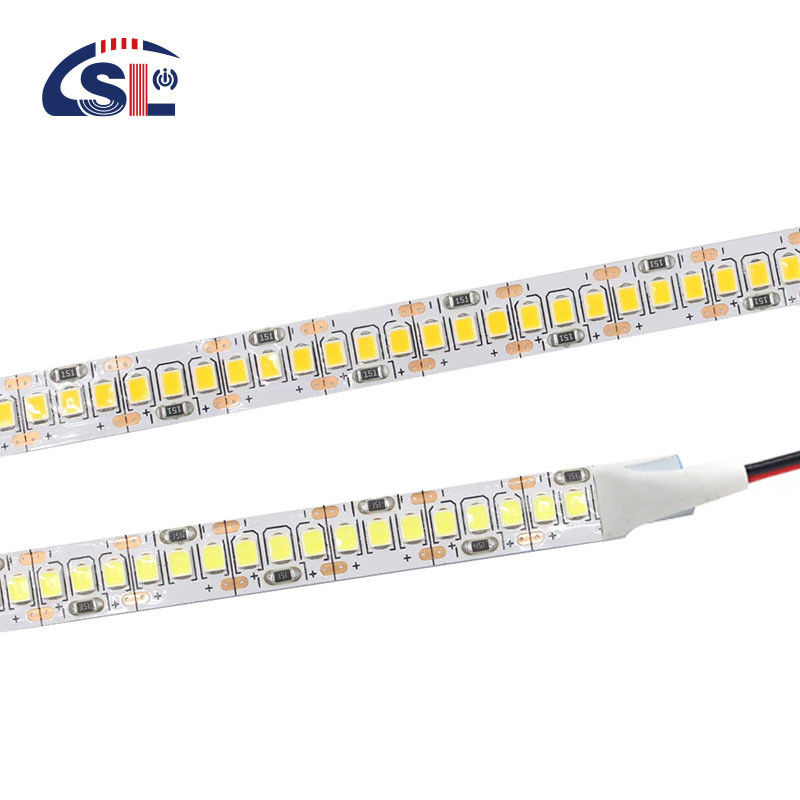 Lumière à bande LED électroplate SMD 2835 240leds/m 10MM 3000K 4500K 6000K 10000K 15W 20W DC12V/24V