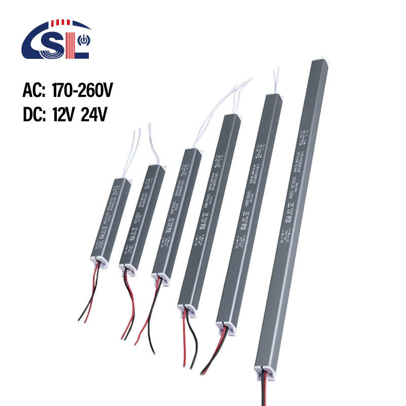 24 V petite bande mince alimentation de commutation pour la puissance de conduite et la tension constante