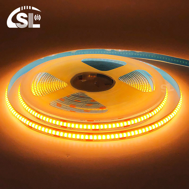 22lm/w électroplate COB 320Ds 8mm Ra 80 3000K LED bande lumineuse à usage résidentiel