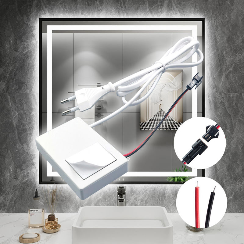 60W 12V Défonceur avec une touche une couleur sélectionnée LED Dimmer Mirror Touch Sensor Switch