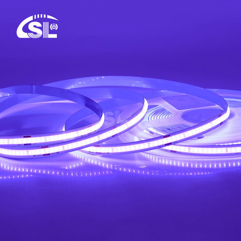 Découvrez la magie de la plaque électroplate 24VDC COB 320Ds 8mm Ra 85 LED violette