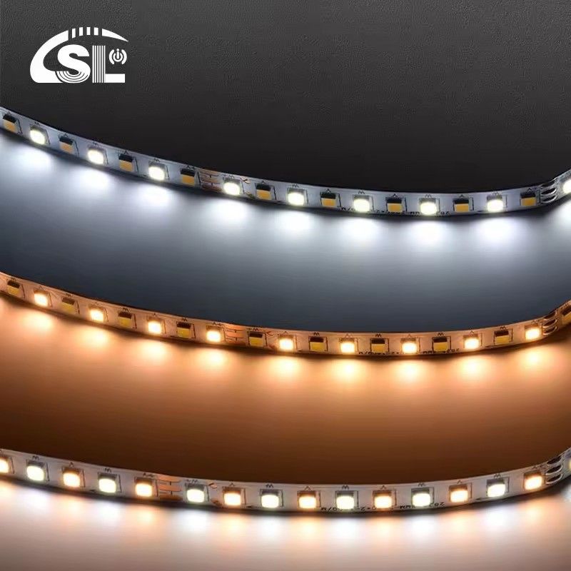 4000K CCT 8mm Largeur LED Flexible Strip Light 12V 120leds / m pour une solution d'éclairage à domicile