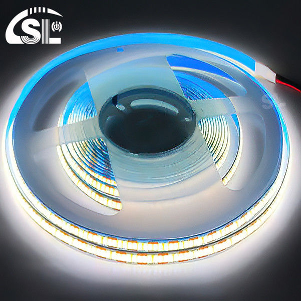 Extérieur ou résidentiel 1cm 1Cut Electroplate COB 12v COB 320Ds 5mm Ra 85 LED Light Strip