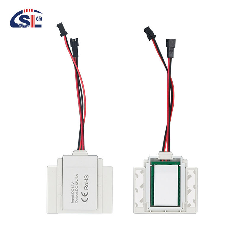 110V 240VAC Contrôleur de lumière à bande LED Touch Button Switch pour miroir intelligent