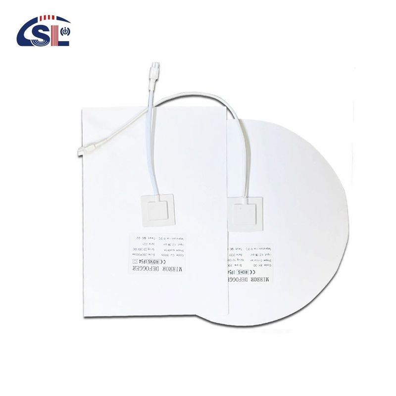 300x400mm Carré Miroir Plateau de chauffage Stick derrière le miroir Film débrouilleur électronique