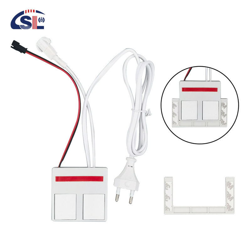 Source lumineuse LED 12V Commutateur intégré de miroir de salle de bain 1N1NC Combinaison 1A Courant maximal