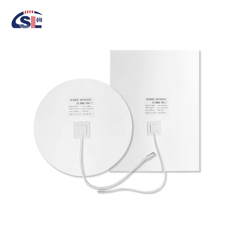 Dépouilleur de brouillard Matériau PET imperméable Film anti brouillard Pour miroir de salle de bain 10-20 Température 12-24V