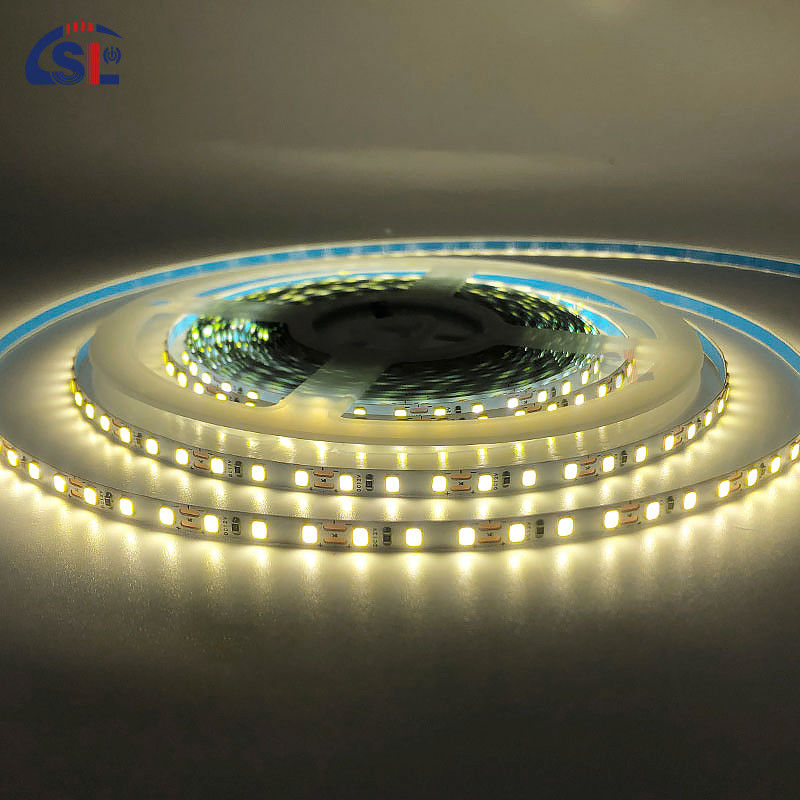 DC12V 24V SMD2835 120D 5mm 6500K Ra70 bandes lumineuses LED pour les miroirs de vanité de salle de bain