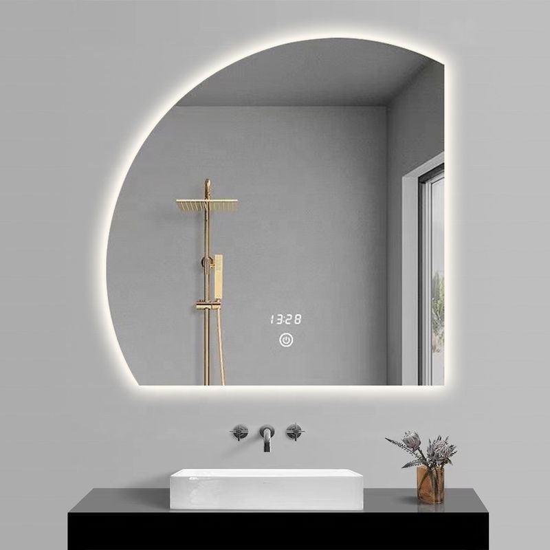Lumière trichromatique personnalisée à bande LED, miroir intelligent indispensable dans les salles de bains modernes