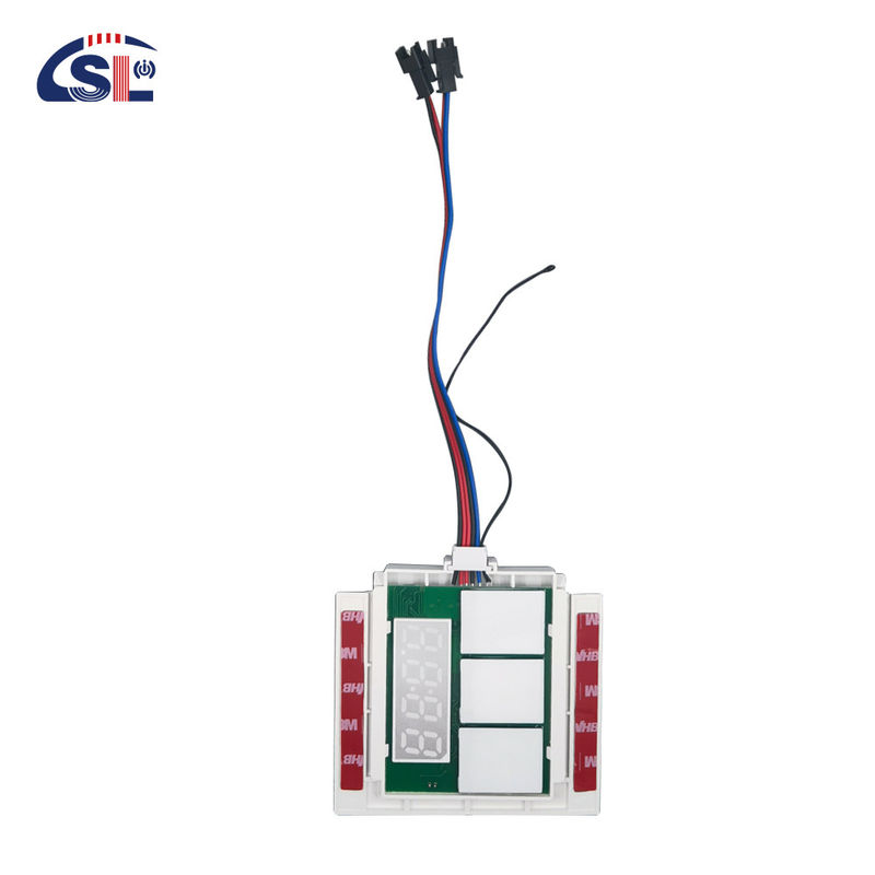 Affichage de la température du temps de 60 W Slim DC12V 5A LED Light Mirror Touch Sensor Commutateur de gradation sans pas