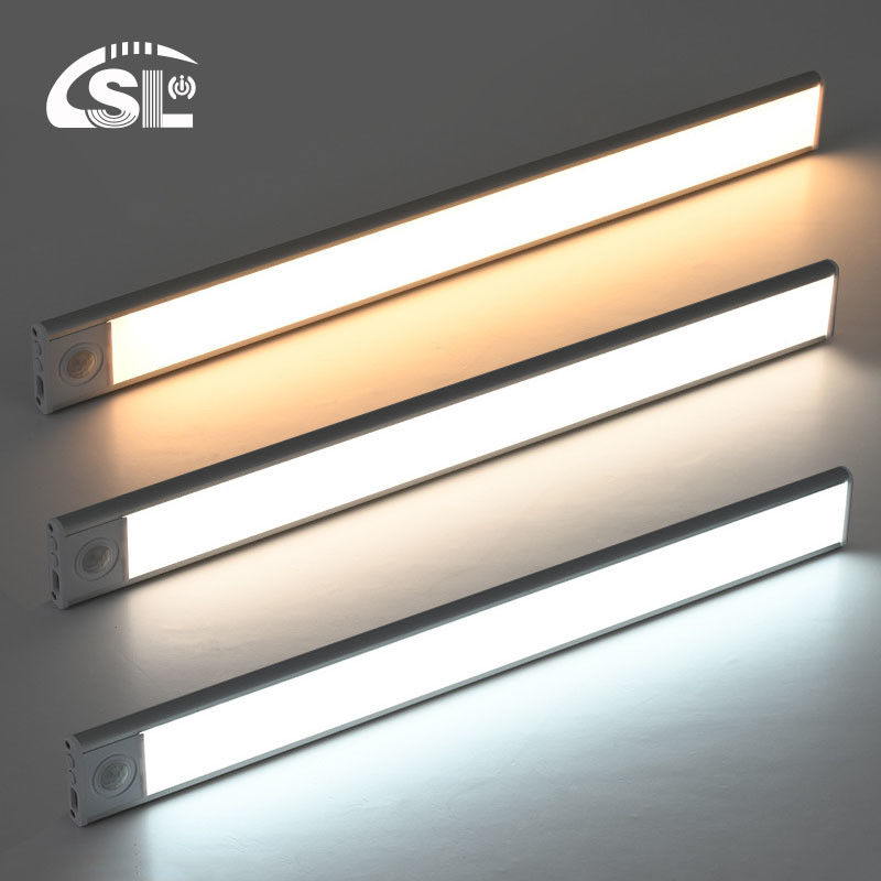 Lumière à capteur de mouvement LED réglable pour armoire de cuisine ultra-mince
