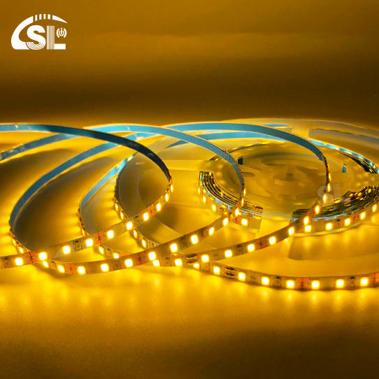 Résidentiel Slim DC12V SMD2835 PCB électroplate 120Ds 5mm Ra 80 3000K LED Light Strip