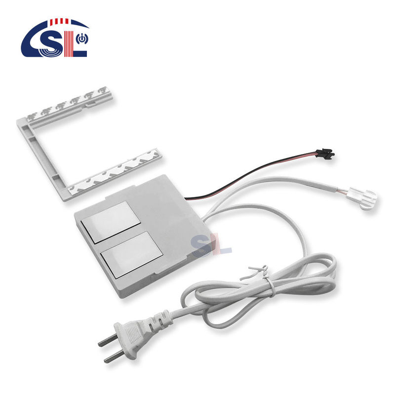 110V 240VAC Doubles touches Éclairage LED salle de bains Unique/Trois couleurs On/Off Dimmer Sensor Touch Commutateur