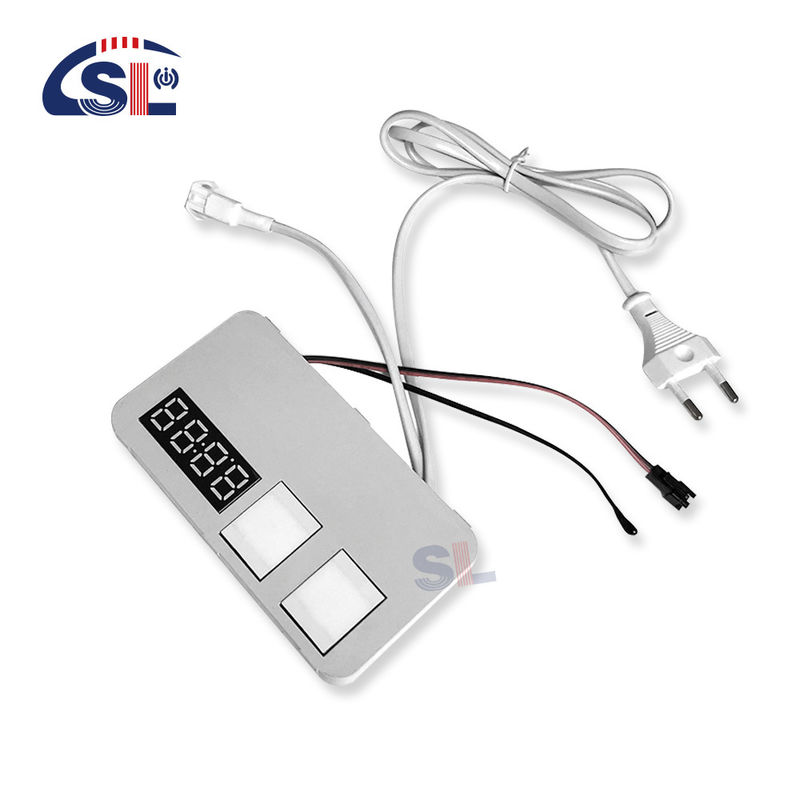 Commutateur tactile à double bouton intelligent avec temps et température Voltage de sortie DC12V