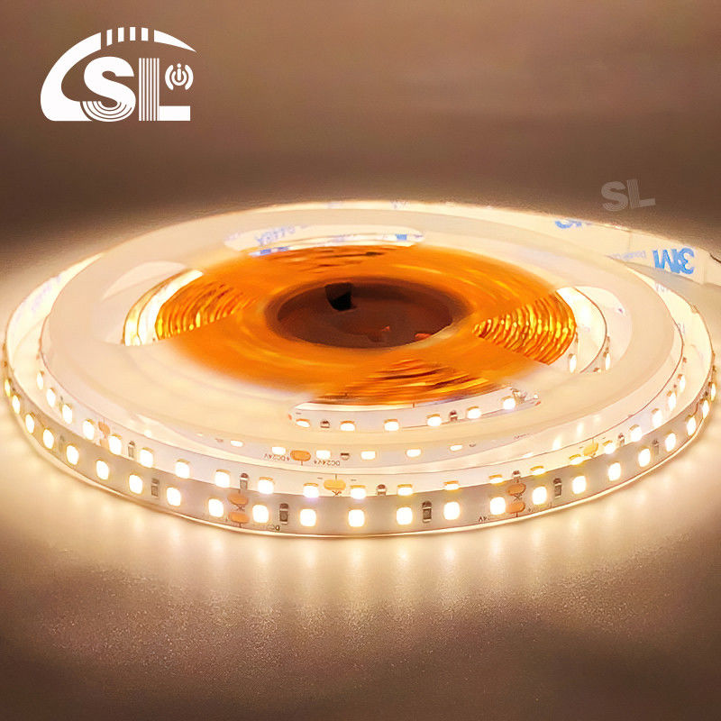 DC12V 24V SMD2835 120D 8mm 4000K Ra70 Plaque de découpe sous pression LED Bandes lumineuses pour les miroirs de salle de bain