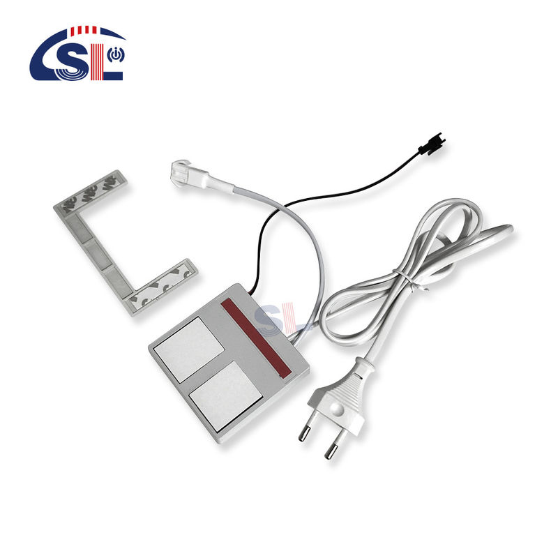 Commutateur de capteur tactile à doubles touches de 12 W pour débrouilleur de miroir de salle de bain Max. 1A