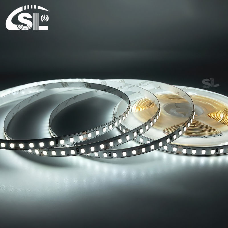 6500K Ra70 DC12V 24V SMD2835 140D 8mm LED Light Strips pour les miroirs de salle de bains