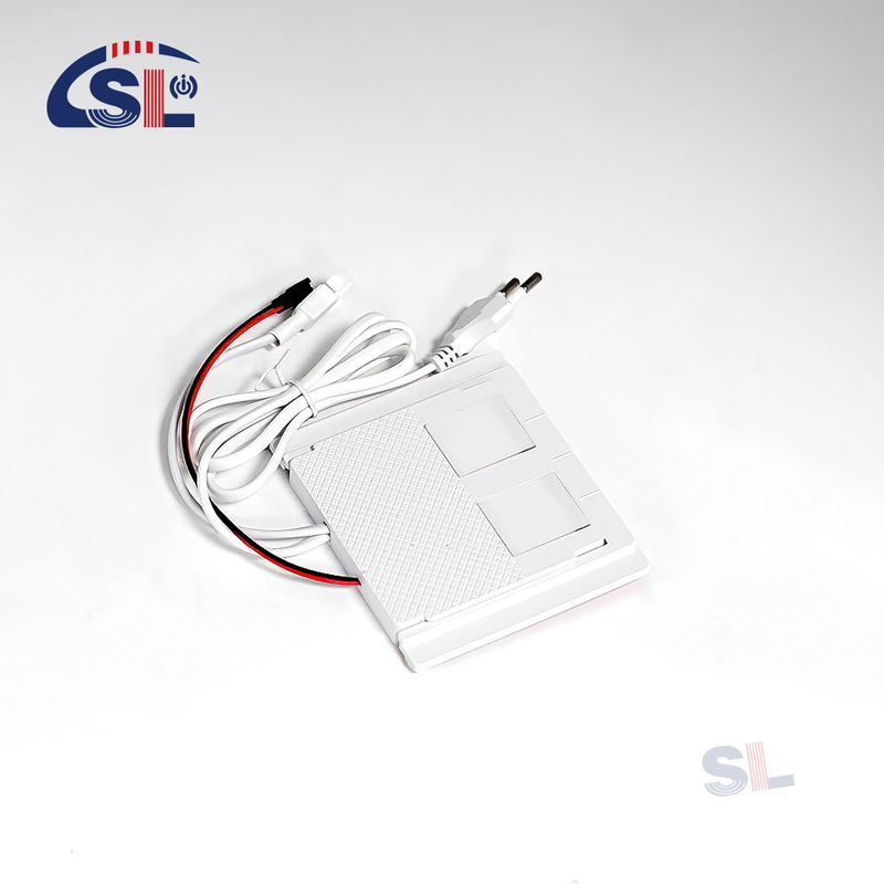 Commutateur de capteur tactile 12W intégré grand deux boutons trois couleurs pour miroirs de salle de bain